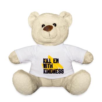 Töte sie mit Güte - Teddy - Weiß - Vorne