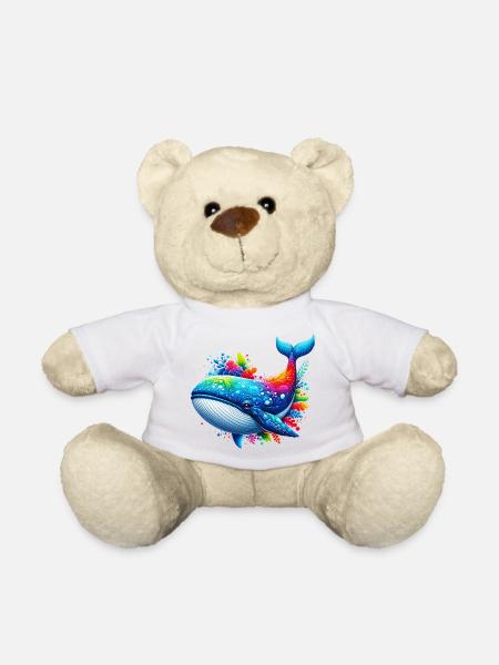 Wal - Teddy - Weiß