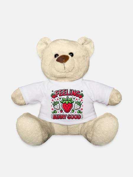 Feeling Berry Good - Teddy - Weiß