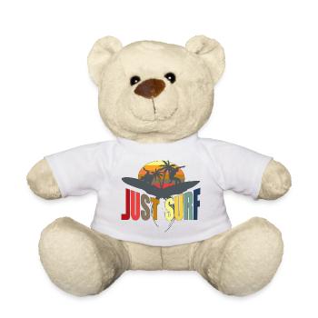 surf - Teddy Bear - white - Front