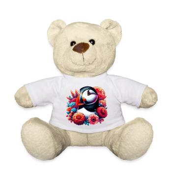 Puffin - Teddy Bear - white - Front
