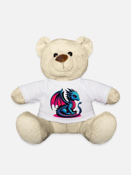 Dragon - Nounours - blanc