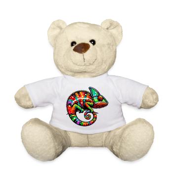 Chameleon - Teddy Bear - white - Front
