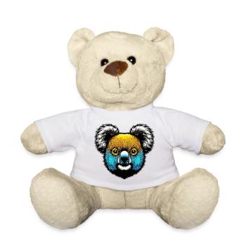 Koala - Teddy Bear - white - Front