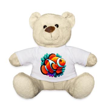 Clownfische - Teddy - Weiß - Vorne