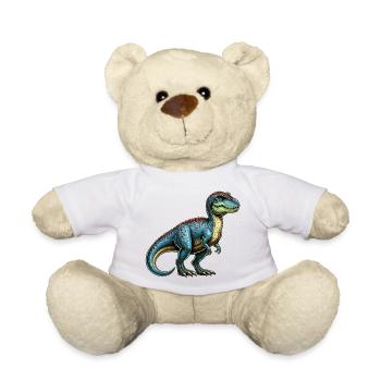Dinosaurier - Teddy - Weiß - Vorne