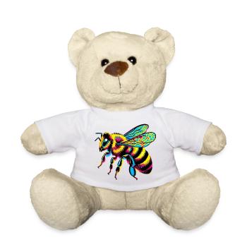 Biene - Teddy - Weiß - Vorne