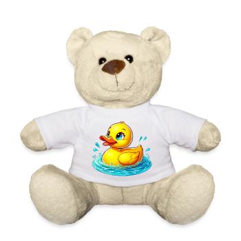 Caneton Canard Canard Canard - Nounours - blanc - Devant