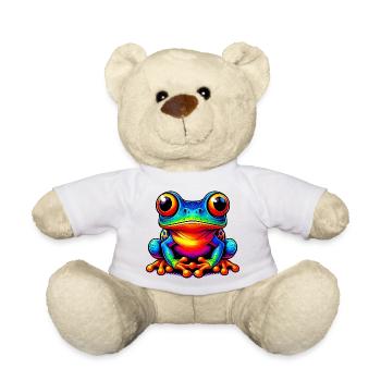 Grenouille - Nounours - blanc - Devant