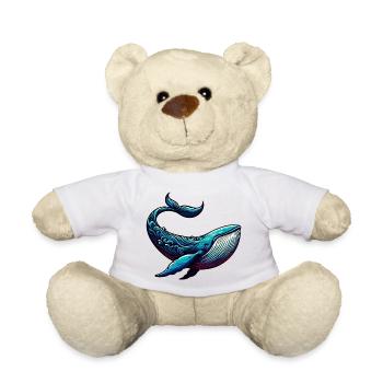 Wal - Teddy - Weiß - Vorne