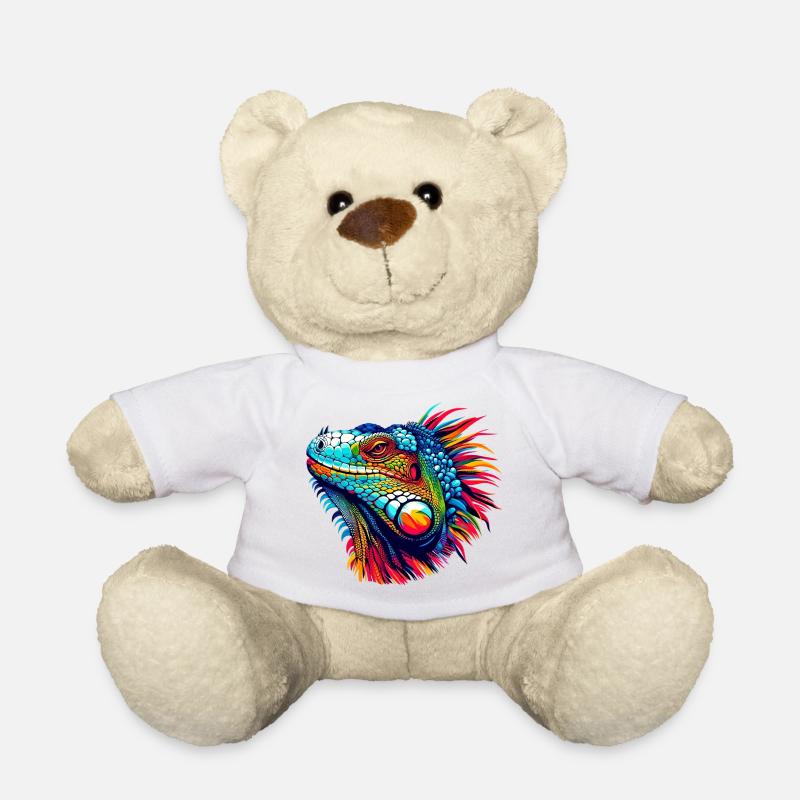 Leguan - Teddy - Weiß
