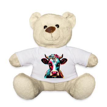 Vache - Nounours - blanc - Devant
