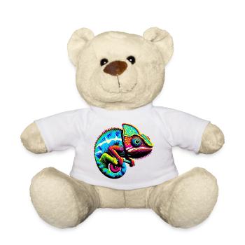 Caméléon - Nounours - blanc - Devant