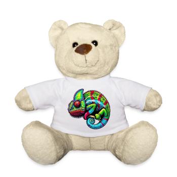 Chameleon - Teddy Bear - white - Front