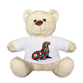 Seal - Teddy Bear - white - Front