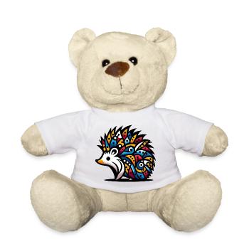 Hérisson - Nounours - blanc - Devant