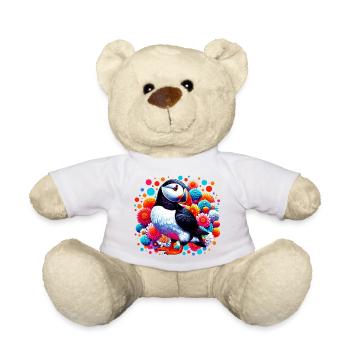 Puffin - Teddy Bear - white - Front