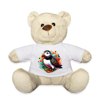 Puffin - Teddy Bear - white - Front