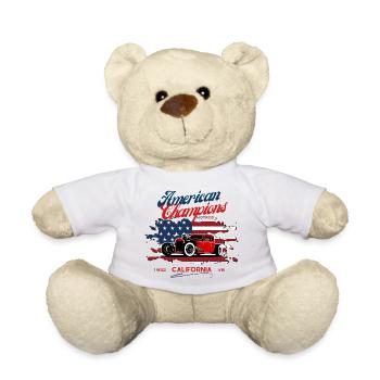 hot rod / hot rods - Teddy Bear - white - Front