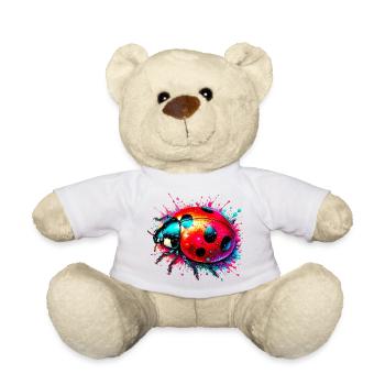 Ladybird - Teddy Bear - white - Front