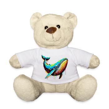 Wal - Teddy - Weiß - Vorne