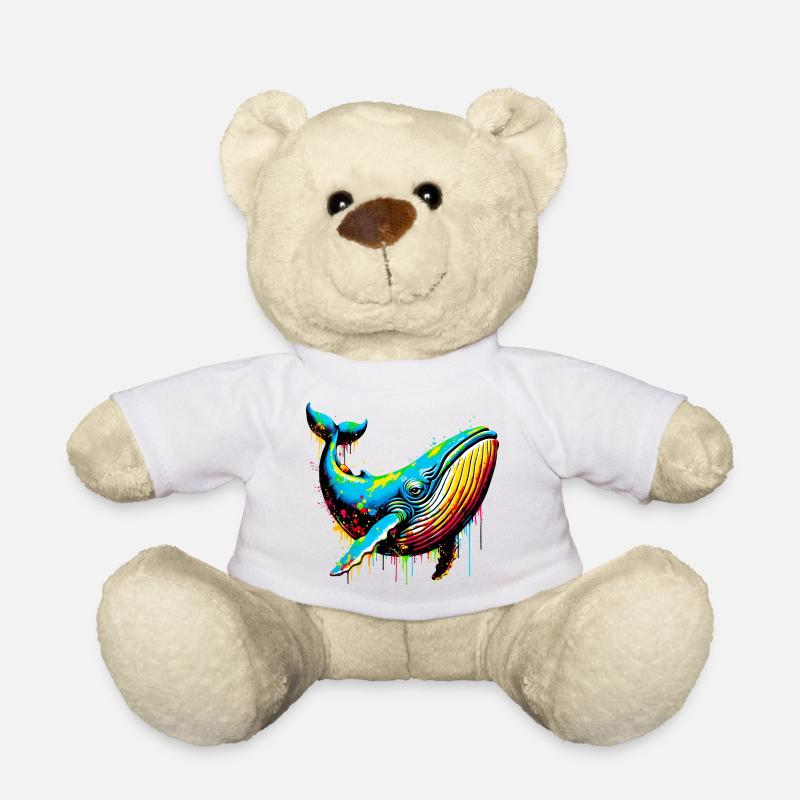 Baleine - Nounours - blanc