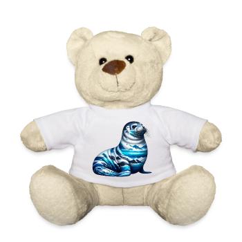 Seal - Teddy Bear - white - Front