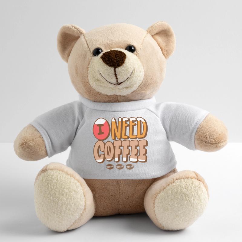 coffee, coffee fan, coffee bean Teddy Bear