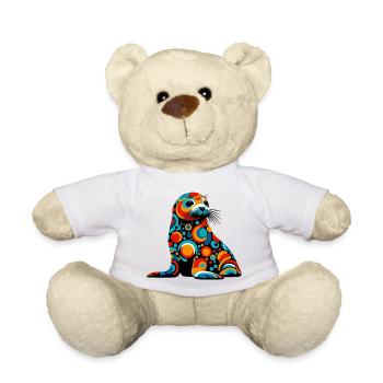 Seal - Teddy Bear - white - Front