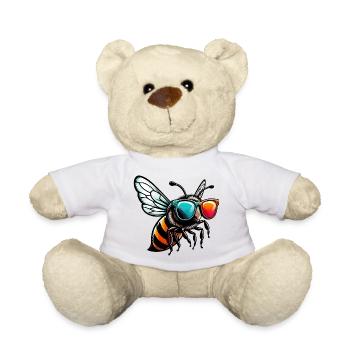 Abeille - Nounours - blanc - Devant