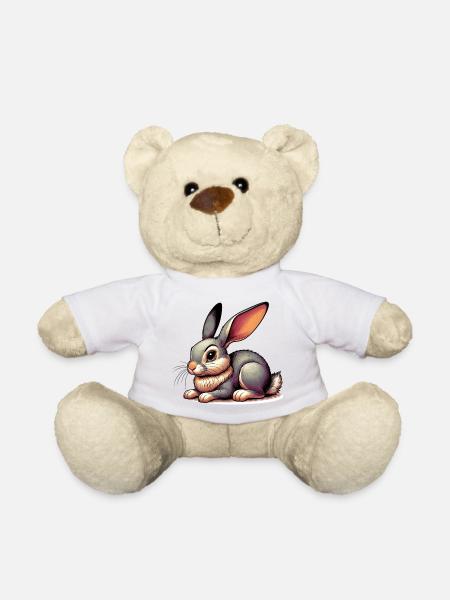 Rabbit - Teddy Bear - white