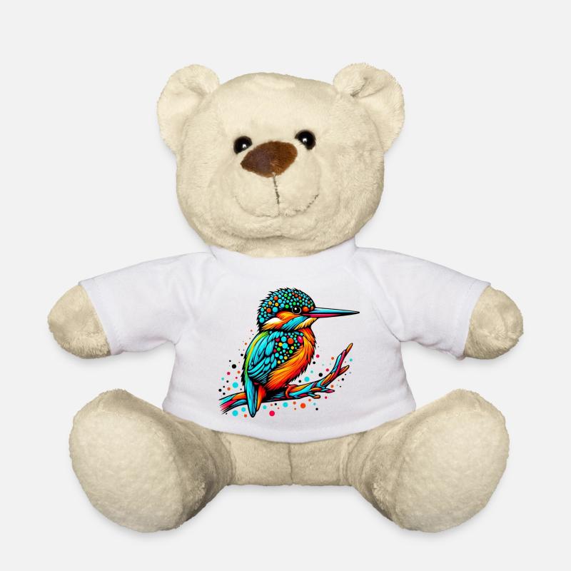 Eisvogel - Teddy - Weiß