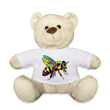 Biene - Teddy - Weiß - Vorne