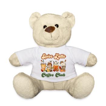 Coffee Club - Pumpkin Spice Latte - Teddy - Weiß - Vorne