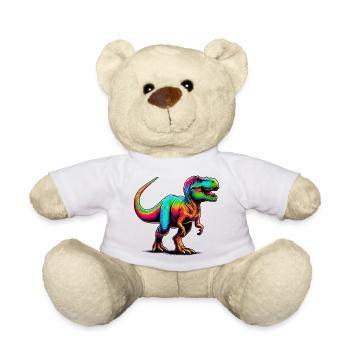 Dinosaurier - Teddy - Weiß - Vorne