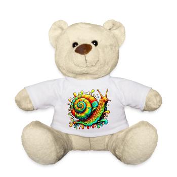 Schnecke - Teddy - Weiß - Vorne