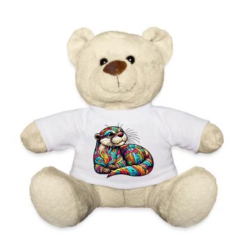 Otter - Teddy Bear - white - Front