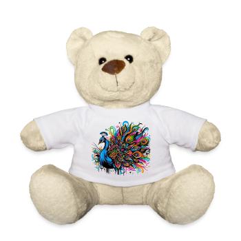 Paon - Nounours - blanc - Devant
