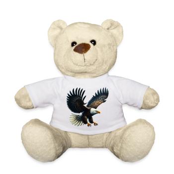 Eagle - Teddy Bear - white - Front