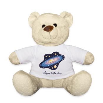 Flüstern Sie der Sternengalaxie zu - Teddy - Weiß - Vorne
