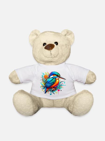 Eisvogel - Teddy - Weiß