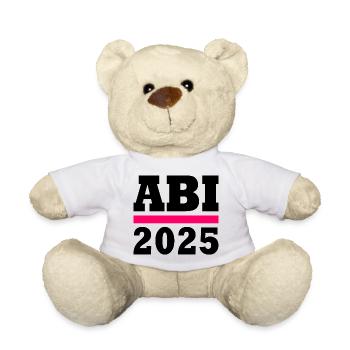 Abi 2025 - Teddy - Weiß - Vorne