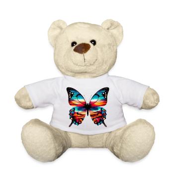 Schmetterling - Teddy - Weiß - Vorne