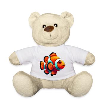 Clownfisch - Teddy - Weiß - Vorne