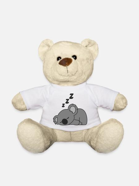 sleepy koala - Teddy - Weiß
