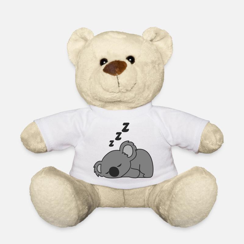 sleepy koala - Teddy - Weiß