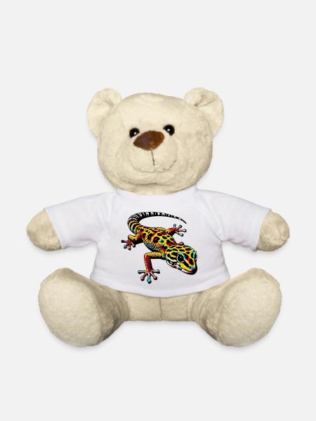 Gecko - Teddy - Weiß