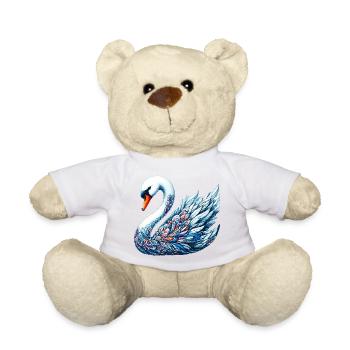 Schwan - Teddy - Weiß - Vorne