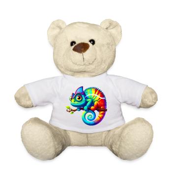 Chameleon - Teddy Bear - white - Front