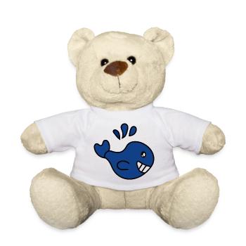 anniversary. Anniversary Decade. humor. funny - Teddy Bear - white - Front
